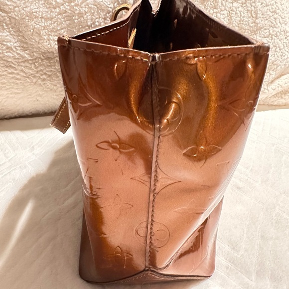 louis vuitton bronze vernis handbag - Picture 6 of 15